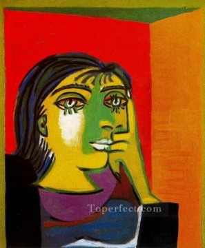 Dora Maar 2 1937 Cubismo Pinturas al óleo